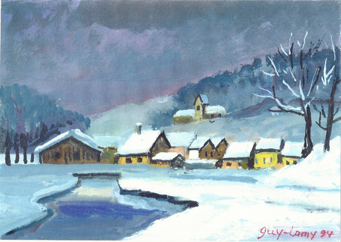 Neige à Beurnevésin