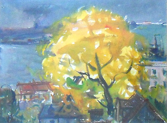 L'arbre jaune