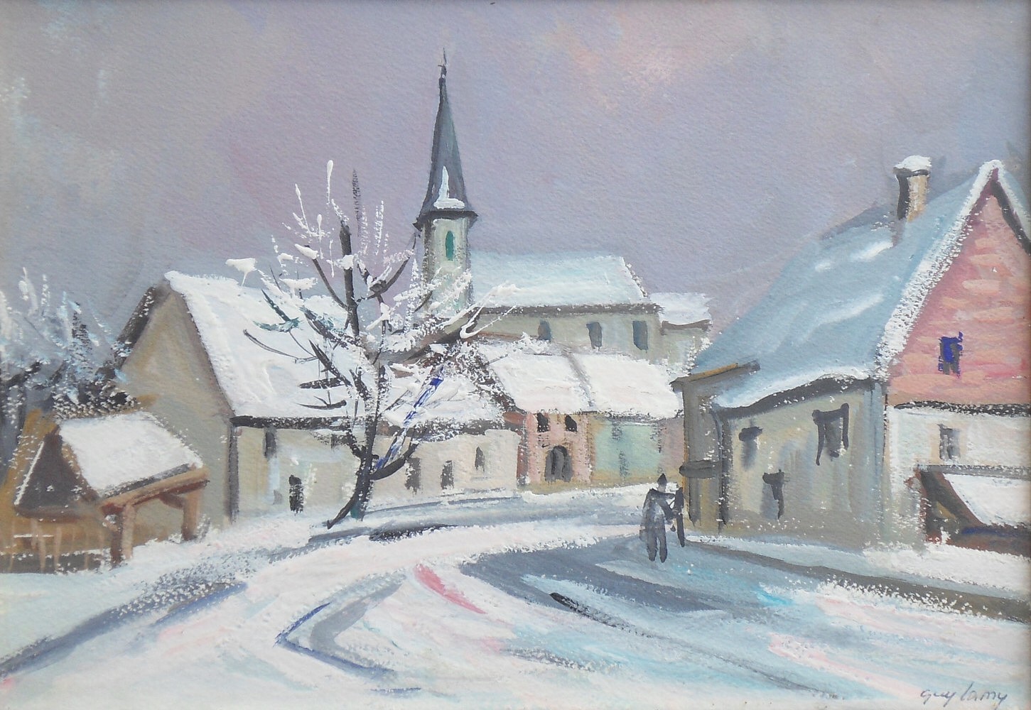 Neige à Damphreux